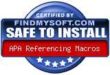 Safe to Install